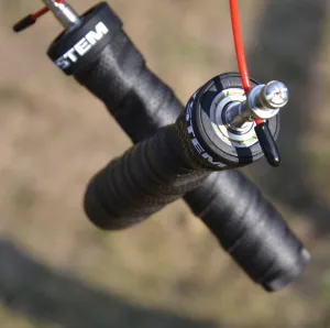 Скакалка швидкісна Power System PS-4079 Hi Spedd Jump Rope чорний 3 m.
