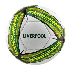М'яч футбольний клуб "Liverpool" - білий/зелений
