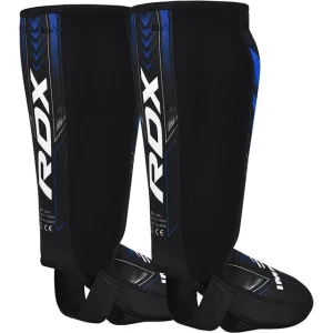 Захист для гомілок та стоп RDX NEOPRENE SHIN INSTEP IMMAF-1-BLUE-XL