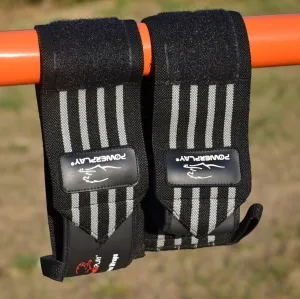 Кистьові бинти PowerPlay 3081 чорно сірі