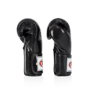 Боксерські рукавиці Fairtex BGV5 Black 10 унцій (бинти в комплекті)