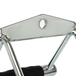 Double handle for low pulley cable machine