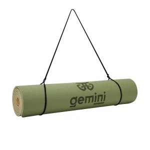 Килимок для фітнесу та йоги Gemini Sport TPE+TC 6 мм