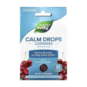 Calm Drops - 24 пастилок Вишня