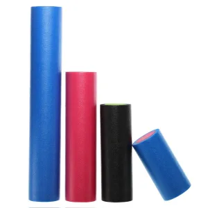 Роллер для занять йогою та пілатесом EPE 90 см червоний