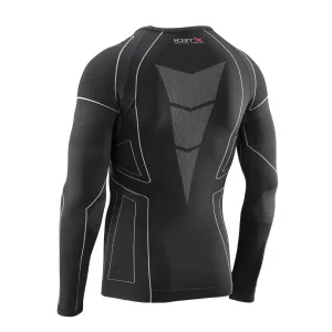 Термокофта лонгслів X TECH Maglia Race 3 Munica Lunga giroc Nero S/M чорна