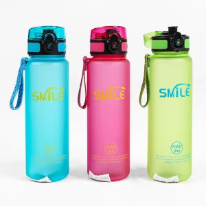 Пляшка для води Smile 620 мл синя