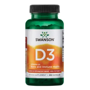D-3 High Potency Vitamin 1000 iu - 250 капсул