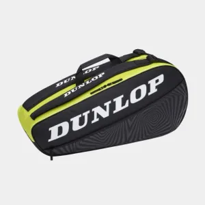 Сумка чохол Dunlop TAC SX-CLUB 6RKT BLACK/YELLOW (6 ракетки) (Оригінал)