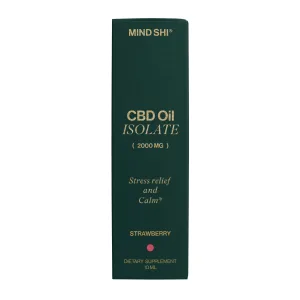 CBD Oil Isolate 2000 мг Strawberry - 10 мл