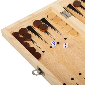 Шахи 3в1 - 34.5 х 34.5 х 2,5 см