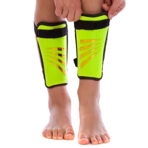 Щитки футбольні на липучці 618 розмір М Чорний