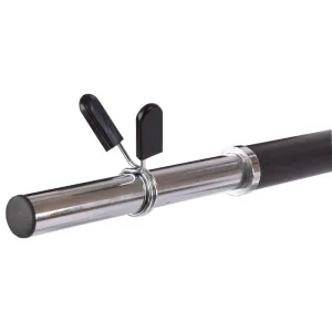 Штанга для фітнесу (фітнес памп) MDbuddy довжина-1,3 м 25 мм 20 кг жовтий-зелений-помаранчевий