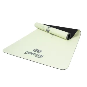 Килимок для йоги каучуковий поліуретан Pro ILLustration Sport Pro 183 см*68 см*5 мм сірий