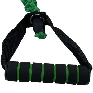 Еспандер трубчастий із ручками в захисному рукаві червоний