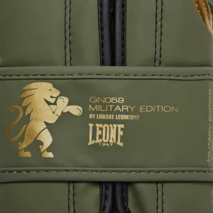 Боксерські рукавиці Leone GN059G MILITARY EDITION Green 10 унцій (капу в комплекті)