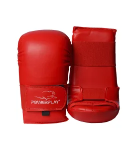 Рукавиці для карате PowerPlay 3027 червоні - L