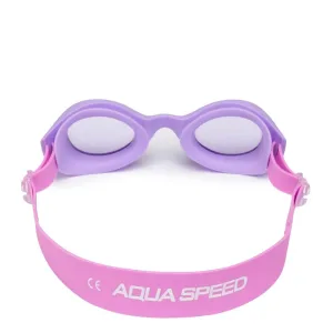 Очки для плавания Aqua Speed BONITO 63109 детские унисекс OSFM фиолетовые