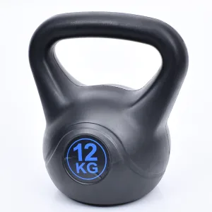 Гиря 12 кг суцільна пластикова PE