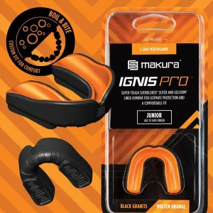 Капа MAKURA Ignis доросла (вік 11+) Black/Orange (art.6017514013)