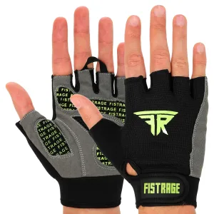 Рукавички для фітнесу та тренувань FISTRAGE розмір чорний S