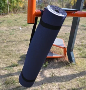 Килимок для йоги та фітнесу PowerPlay 4150 TPE Premium Performance Mat синій (183x61x0,6)