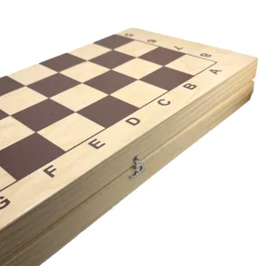 Дошка для шахи, шашки 43х43 см