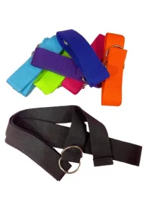 Ремінь для йоги Блакитний