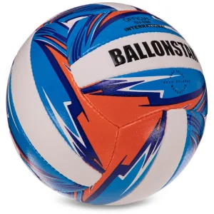 Volleyball ball BALLONSTAR No.5 PU - orange-yellow-blue