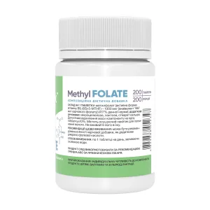 Methyl Folate 1667 DFE 1000 мкг - 200 таблеток