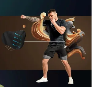 Компресійні шорти для RDX MMA T16 2-в-1 BLACK/GREY-M