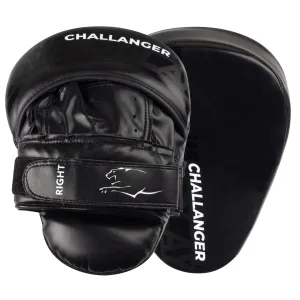 Лапи боксерські PowerPlay 3041 чорні PU [пара]