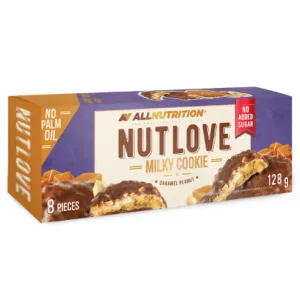 Nutlove - 128 г молочне печиво з карамеллю та арахісом