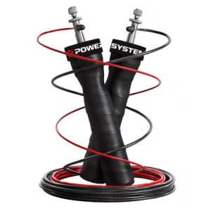Скакалка швидкісна Power System PS-4079 Hi Spedd Jump Rope Чорний 3 m.