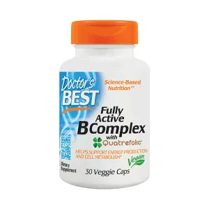 Fully Active B Complex 30 вегетаріанських капсул