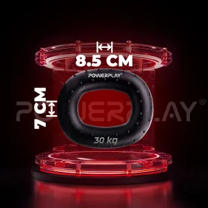 Еспандер кистьовий силіконовий PowerPlay PP-4337 Hand Grip Hard 30 кг. чорний