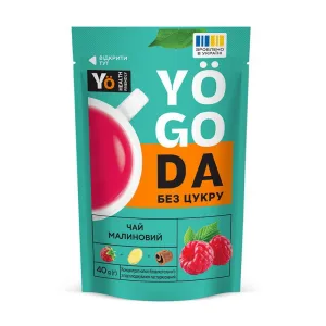 Yogoda Tea без цукру - 40 г малина