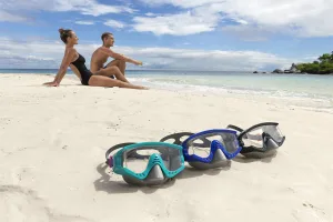 Маска для плавання BESTWAY 14+ 22044 сіро-синій