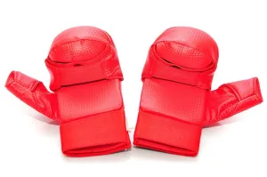 Рукавички накладки для карате Червоний M - XS, S, M, L