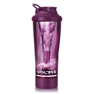 Шейкер спортивний електричний VOLTRX VortexBoost 600 мл. Tritan Purple