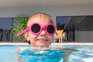 Окуляри для плавання BESTWAY 3+ 21178 салатовий