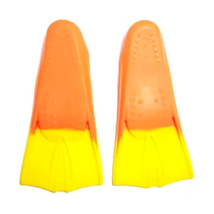 Ласти для плавання розмір 27-29 жовто-жовтогарячий