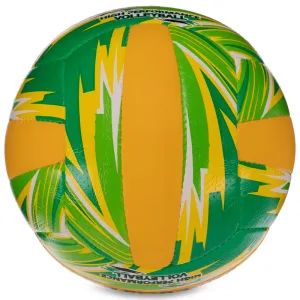 М'яч волейбольний BALLONSTAR №5 PU - Жовтий-зелений