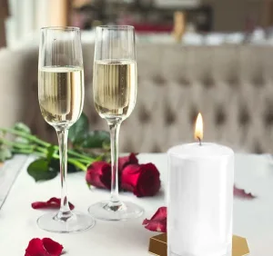 Набір свічок 4 шт. циліндр білі sw40/60