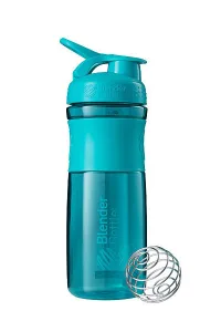 Шейкер спортивний пляшка BlenderBottle SportMixer Flip 820 мл бірюзово зелений