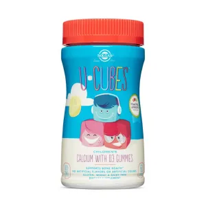 U Cubes Children's Calcium with D3 - 60 жуйок