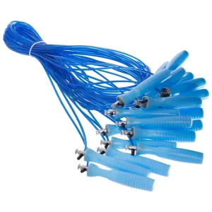 Скакалка швидкісна з підшипниками та сталевим тросом 2,6м Рожевий