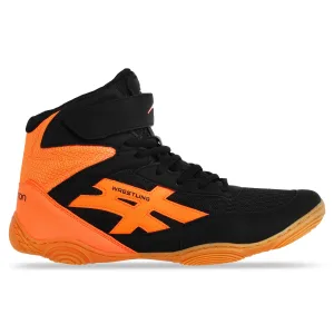 Борцовки Wrestling MARATON розмір 40-45 чорний-оранжевий 42