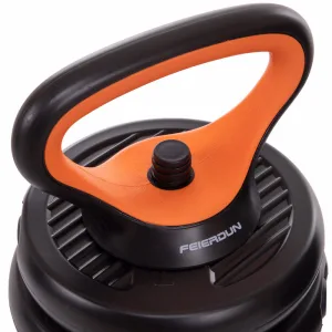 Набір трансформер гантелі гиря штанга упори 6в1 FED 30 кг чорний