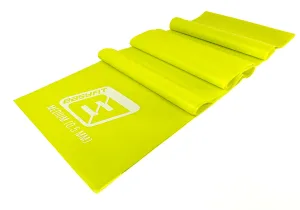 Стрічка латексна EasyFit 0,5 мм для пілатеса та йоги жовта